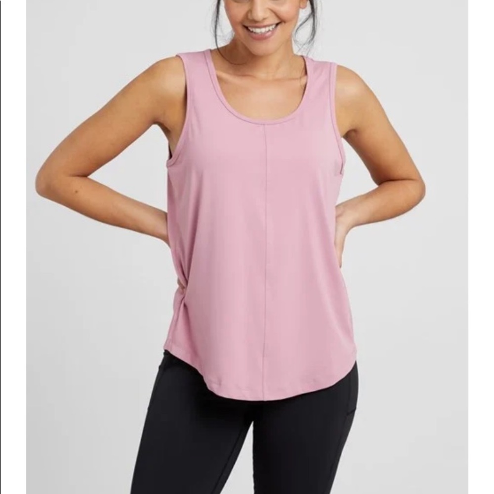 NWT mountain warehouse isocool dip hem tank top size 10